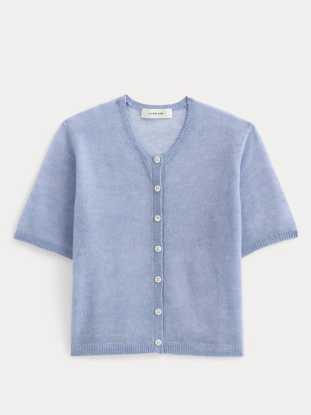 The Air Alpaca™ Short-Sleeve Cardigan in XS